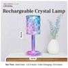Bell + Howell Acrylic Lamp 1 Pack LED Rechargeable Touch Control Remote Color Changing Ambient Light - 3 of 4