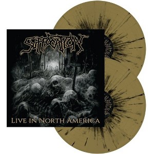Suffocation - Live In North America (IEX) (Gold & Black Splatter (Vinyl) - 1 of 1