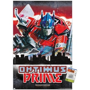 Trends International Hasbro Transformers: Rise of the Beasts - Optimus Prime Graffiti Unframed Wall Poster Prints - 1 of 4