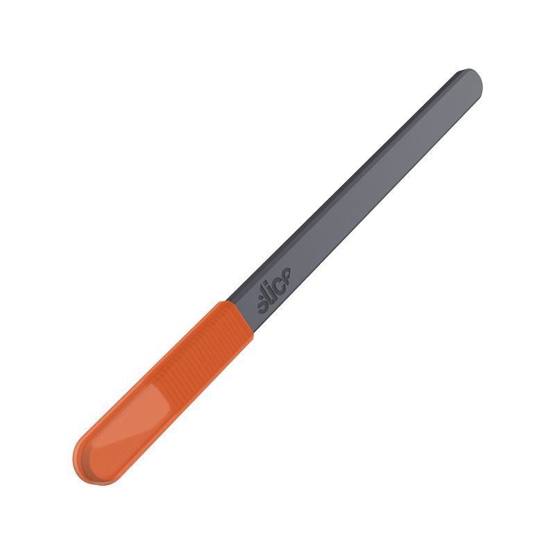 Slice 10568 Ceramic Scalpel | Thin Flat Handle, Replaceable Blade, Safety Cap | Finger Friendly Ceramic Safety Knife Blade, 3 of 7