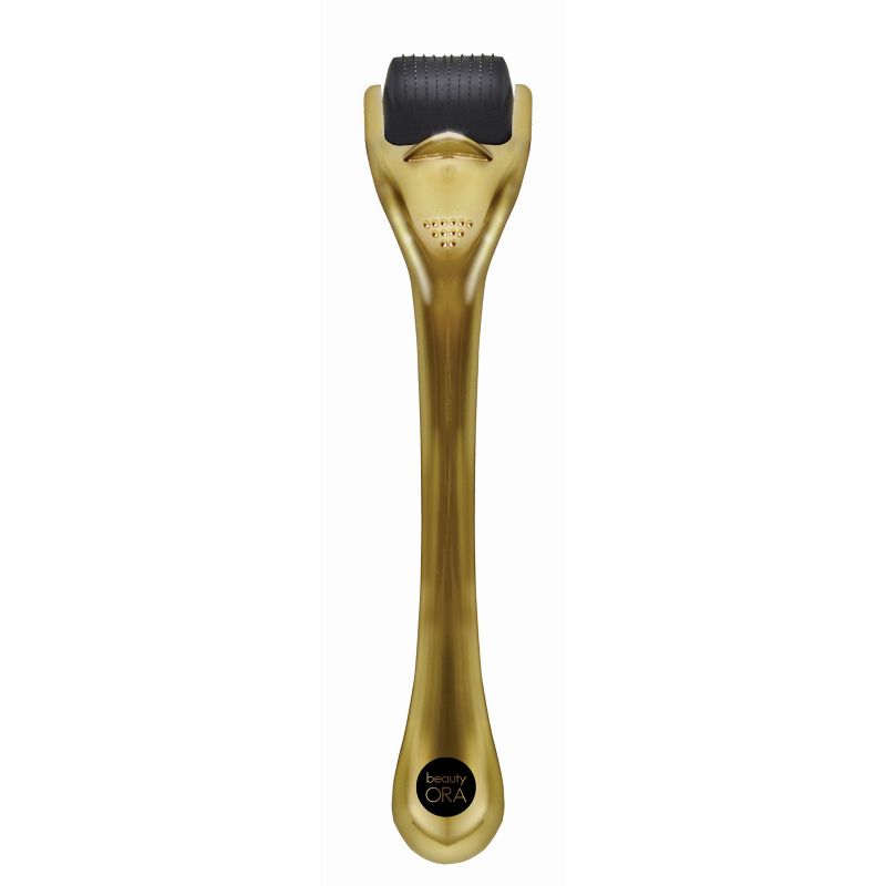 Beauty ORA Facial Microneedle Roller System - Gold Handle/Black Head - 0.25mm, 3 of 6
