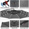 Yaheetech 10 Ft Patio Offset Umbrella with Crank & Cross Base - 4 of 4