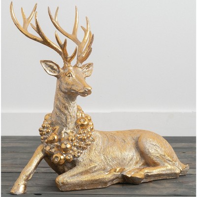 metal deer figurine