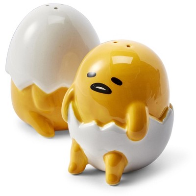 Se7en20 Gudetama The Lazy Egg Ceramic Salt and Pepper Shaker Set