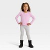 Toddler Girls' Long Sleeve Pointelle T-Shirt - Cat & Jack™ - 3 of 3
