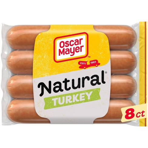 Oscar Mayer Turkey Uncured Franks Hot Dogs, 10 ct. Pack 