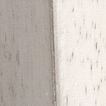 acacia gray top/rustic white frame