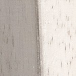 acacia gray top/rustic white frame