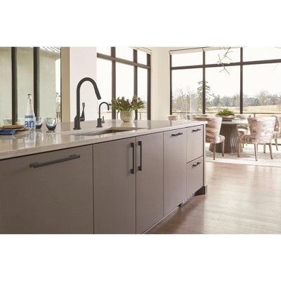 Matte Black Aluminum Cabinet Bar Pull with Mounting Hardware