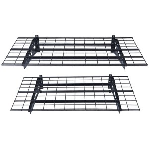 Munora 48" x 24" Heavy Duty Wall Mounted Garage Shelving (2-Pack) - 500 lbs Total Capacity Storage Rack - 1 of 4