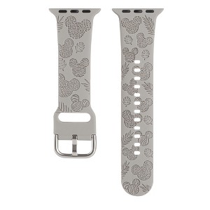 HTUTWOO Cartoon Engraved Apple Watch Band, Cute Soft Sport Silicone Strap 38/40/41/42/44/45/49mm for iWatch Series 10 9 8 7 6 5 4 3 2 1 SE Ultra - 1 of 4