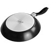 Gibson Home Sarten Aluminum 9 Inch Nonstick Frying Pan in Black - 3 of 4