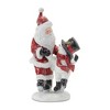 Melrose Skating Santa and Snowman Figurine (Set of 2) - image 2 of 3