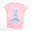 Simply Sage Market Happy Easter Bunny Outline Short Sleeve Tee - 2 of 4