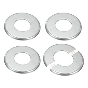 Unique Bargains Self-Adhesive ABS Multipurpose Faucet Escutcheons 4 Pcs - 1 of 4