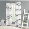 VYNXARIA 50*63" Pom Pom Embellished Curtain Panel(Only 1 Pc Panel) - 2 of 4