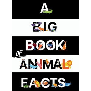 A Big Book Of Animal Facts - Large Print by  The Cheekyprimate (Hardcover) - 1 of 1