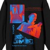 John Carpenter's Halloween Mike Myers Bright Colors Crew Neck Long Sleeve Black Adult Sweatshirt - 2 of 3