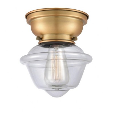 Oxford - 1 Light Flush Mount In Traditional Style-7.15 Inches Tall and 7.5 Inches Wide