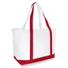 Dalix Daily Shoulder Tote Bag Premium Cotton - 4 of 4