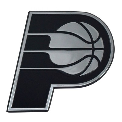 NBA Indiana Pacers 3D Chrome Metal Emblem