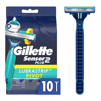 Gillette Sensor2 Plus Pivoting Head Men's Disposable Razors
