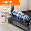 Kumasinova Foldable Electric Treadmill with Incline,Handrail Speed Control,Pulse Monitor,App Connectivity,Ideal for Home Workouts&Running,Black/Orange - 3 of 4