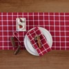 Solino Home Linen Windowpane Table Runner - 3 of 4