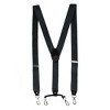 CTM Men's Elastic Y-Back Sleek Swivel Hook Suspenders - 2 of 4