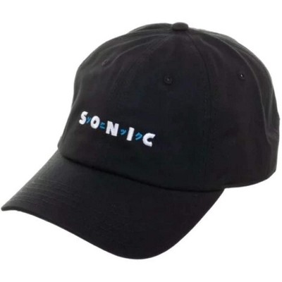 Sonic The Hedgehog Kanji Adjustable Ball Cap Hat