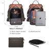 Generic Fashion Backpack Purse Multi Pockets Signature Anti-Theft Rucksack Travel Shoulder Bag - 4 of 4