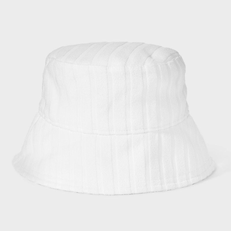 Poly Jacquard Terry Bucket Hat - Shade & Shore™, 1 of 6