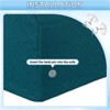 Unique Bargains Non Slip Scratch Resistant Soft Armchair Slipcovers with Twist Pins 2 Pcs - 3 of 4