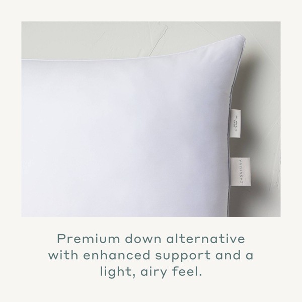 Almohada de alternativa de plumón firme lavable a máquina - Casaluna™ 5