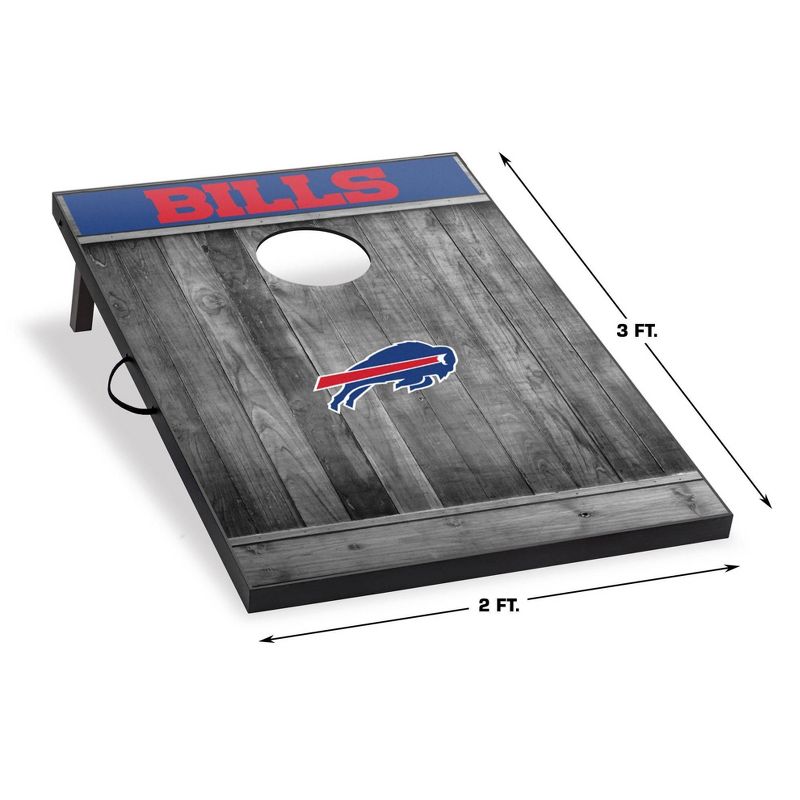 NFL Buffalo Bills 2&#39;x3&#39; Cornhole Board - Gray, 3 of 8