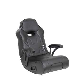 G-Force Wired Audio Floor Rocker Gaming Chair with Subwoofer Black - X Rocker