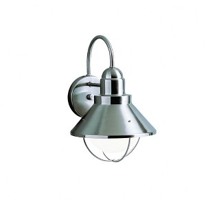 Kichler Lighting Seaside 1 - Light Wall Light in  Brushed Nickel - 1 of 1
