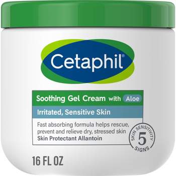 Cetaphil Soothing Gel Cream with Aloe Unscented - 16oz