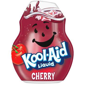 Kool-Aid Cherry Liquid Water Enhancer - 1.62 fl oz Bottle