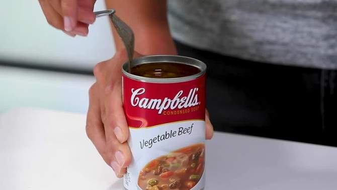 Campbell&#39;s Condensed Vegetable Beef Soup - 10.5oz, 2 of 15, play video