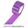 Unique Bargains Ribbons for Crafts Durable Wide Satin Grosgrain for Wreaths & Crafts 866.14"x1.57" 1 Pc - 3 of 4