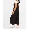 Women's Ribbon Back Waffle Jumpsuit - mono b - 2 of 4