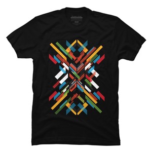 Men's Design By Humans Fractal Pattern By DBHOriginals T-Shirt - 1 of 4