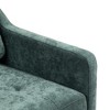 Vynxaria Comfy Chenille Chair with USB Port & Ergonomic Design for Living Room - 3 of 4