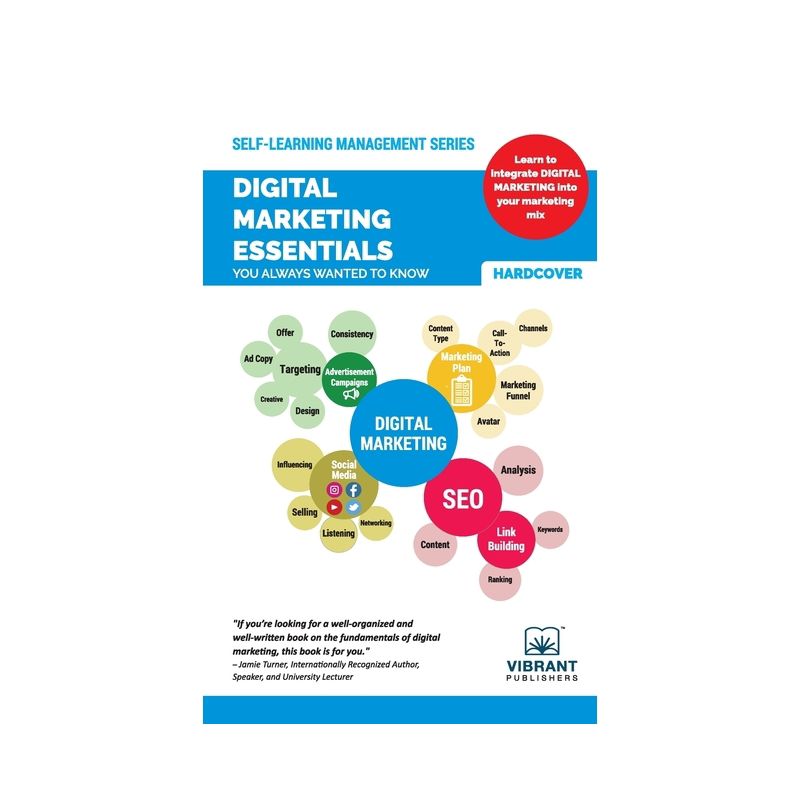 Digital Marketing Essentials You Always Wanted to Know - (Self-Learning Management) by  Vibrant Publishers (Hardcover), 1 of 2