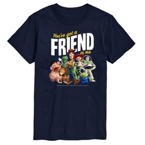 Men's - Toy Story - You've Got A Friend In Me Characters Short Sleeve Graphic T-Shirt - 1 of 4