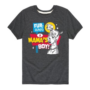 Boys' - 101 Dalmatians - Furever A Mamas Boy Short Sleeve Graphic T-Shirt - 1 of 4
