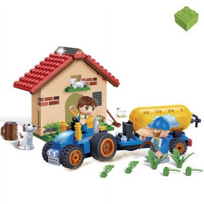 BanBao Tractor Building Kit STEM Toy (89 pcs)