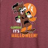 Women's - Disney - Gawrsh It's Halloween Lightweight French Terry Wide Neck Long Sleeve Shirt - 2 of 4