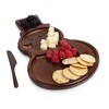 Toscana Reversible Snowman Serving Tray with Knife - image 4 of 4